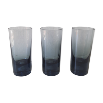 Lot de 3 verres vintage