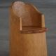 Modern Stump Armchair in Solid Pine, by a Swedish Cabinetmaker, Wabi Sabi, 1960s