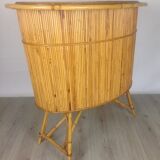 60s rattan bar