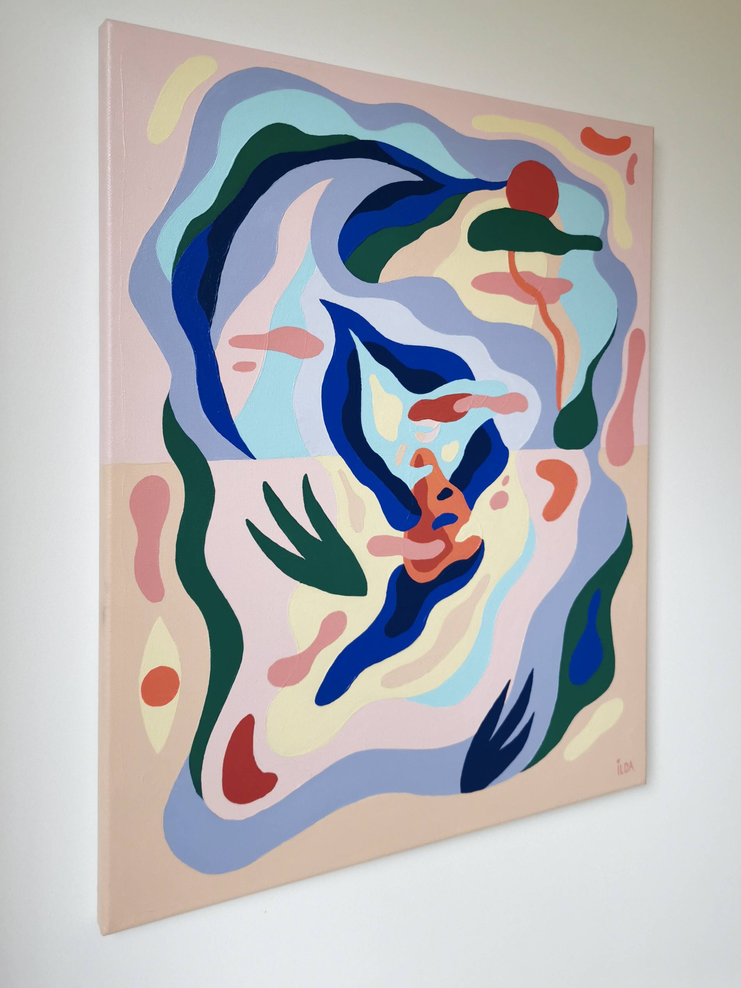 Acrylic on canvas - IODIZED DREAM