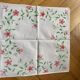 Floral cotton napkins