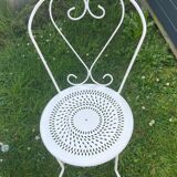 Chaises fer forgé