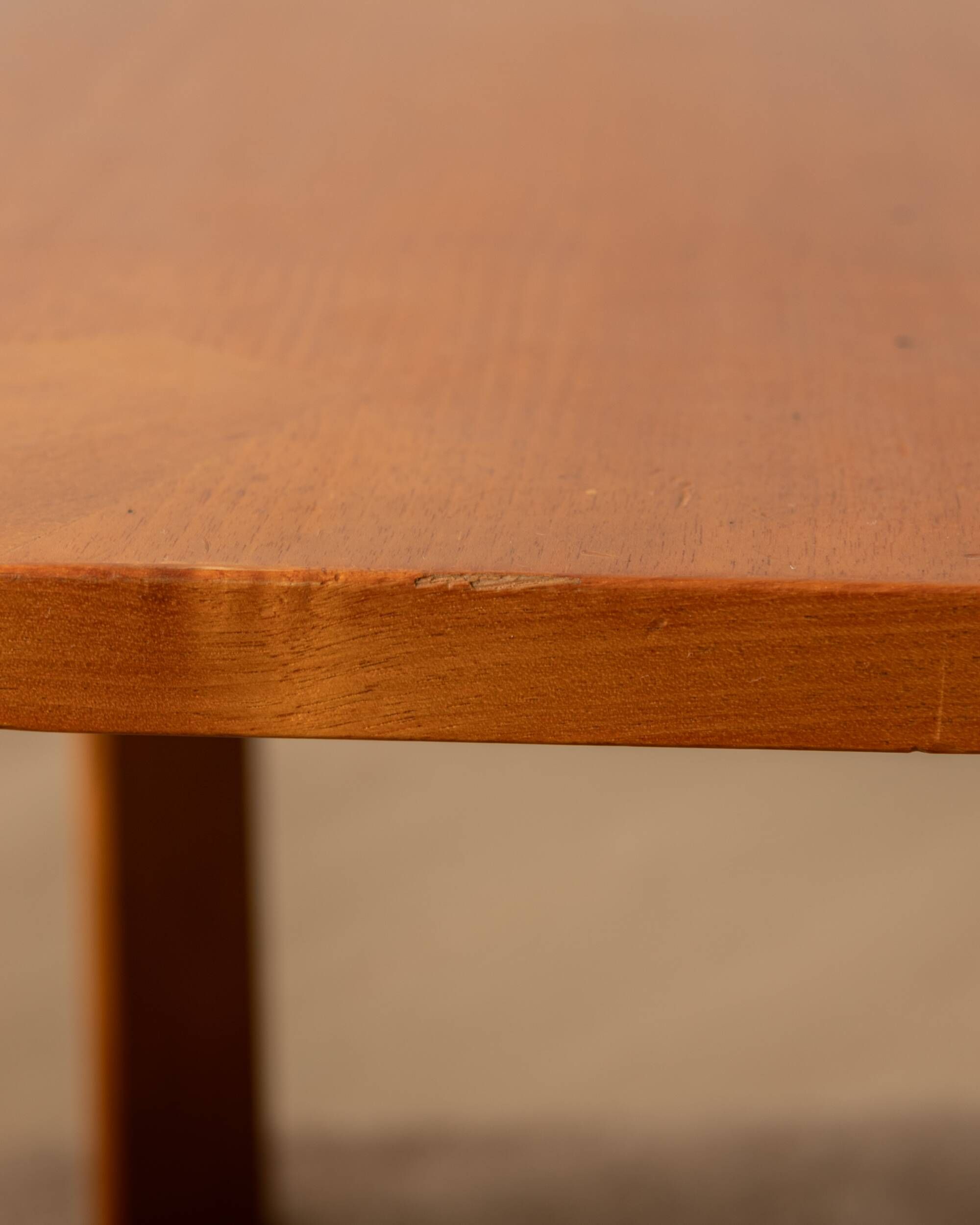 Curved Plywood Coffee Table T-2001 by Saburo Inui for Tendo Mokko, 1960s