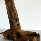 Vintage lamp in wood 70s