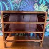 Commode osier et rotin