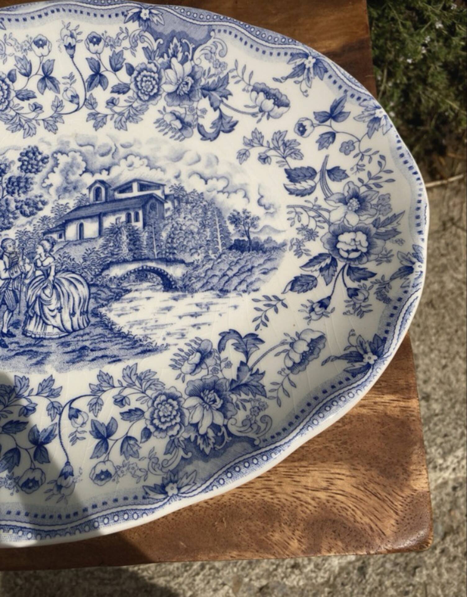 Plat de service Terre de Fer