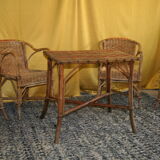 Rattan garden furniture