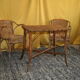 Salon de jardin en rotin