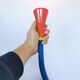 Lampe pince flexible multicolore postmoderne 1980