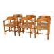 Pine Dining Chairs by Rainer Daumiller for Hirtshals Sawmill