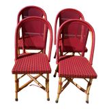 4 bistro chairs
