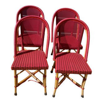 4 chaises bistrot