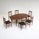 Rosewood dining chairs by Arne Vodder for Sibast, 1960s