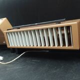 Pair of metal and brass bedside wall lights by Paul Neuhaus, Germany, 1950s Bauhaus