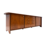 Enfilade avec tiroir en bois moderne du milieu du siècle