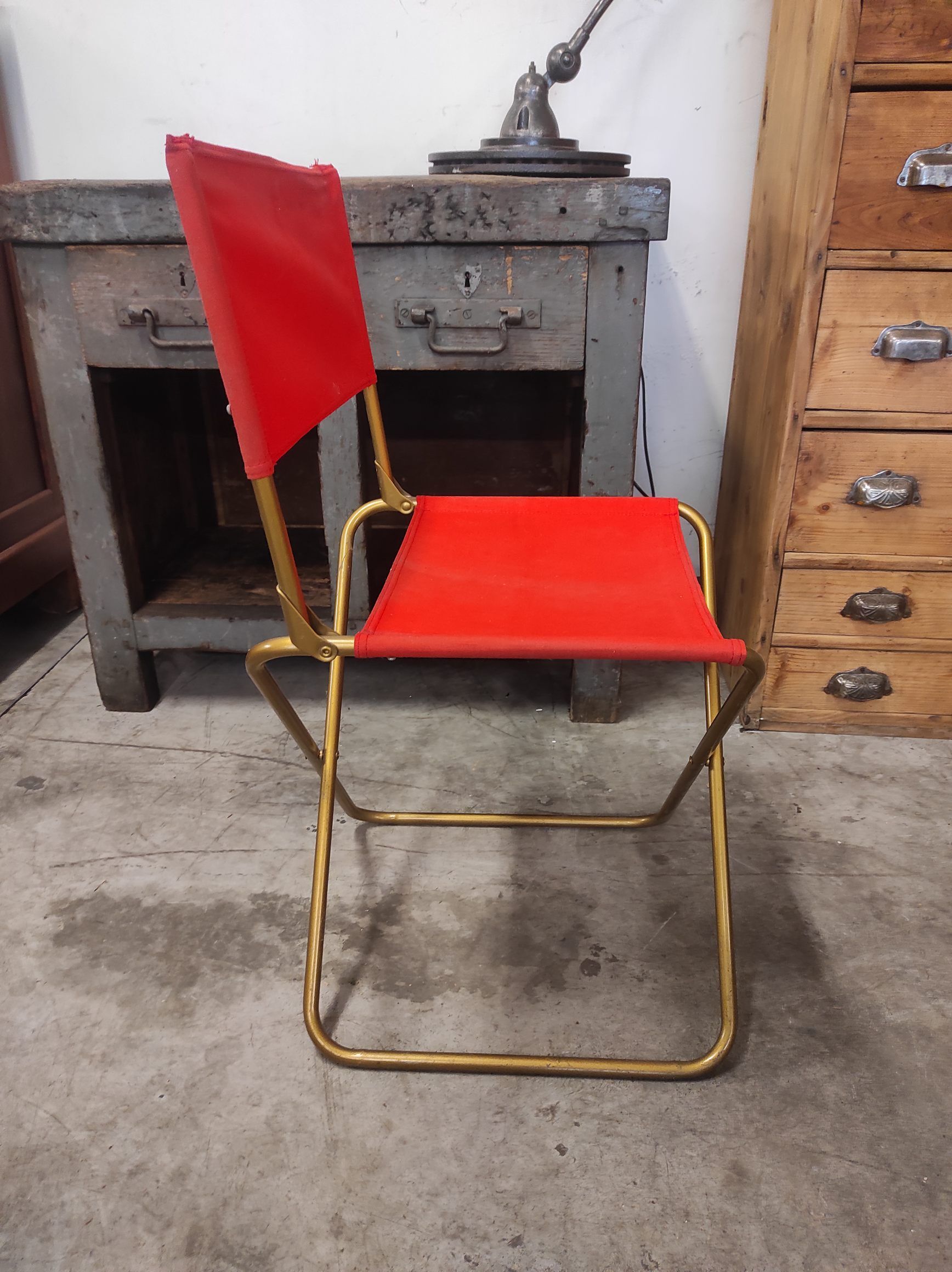 Chaise de camping Lafuma vintage