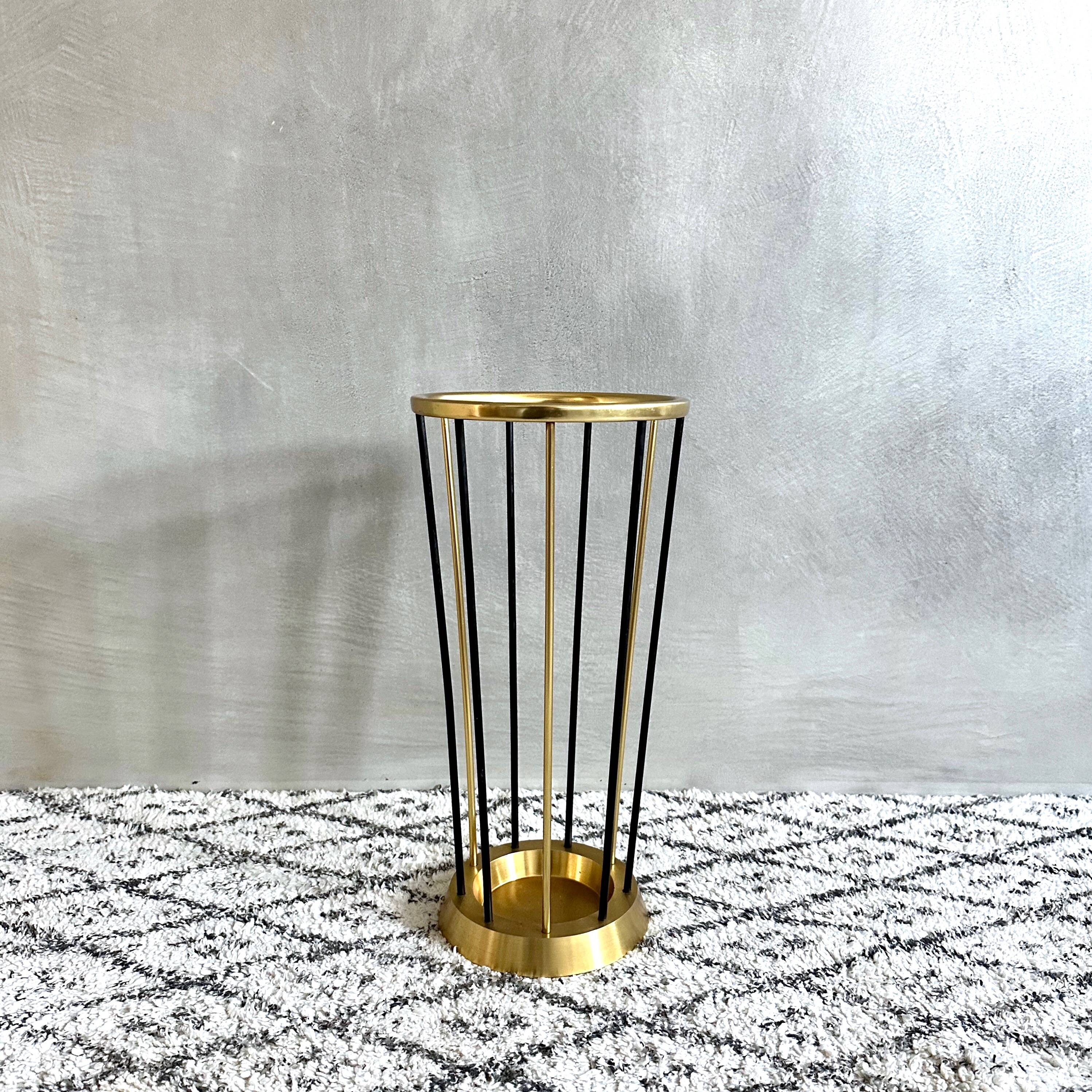 Porte-parapluie vintage des années 1960, style Mid-Century Modern