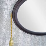 Art Deco oval mirror