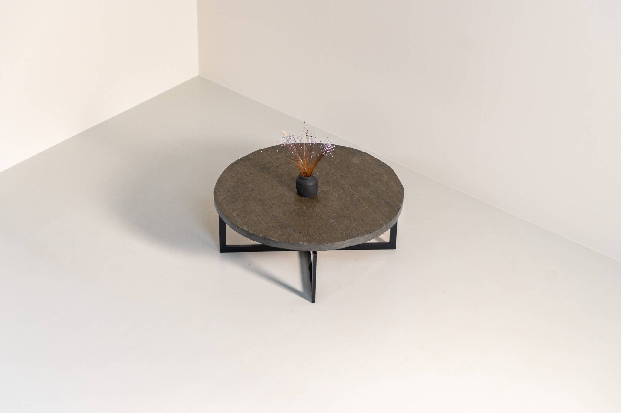 Table basse en ardoise norvégienne