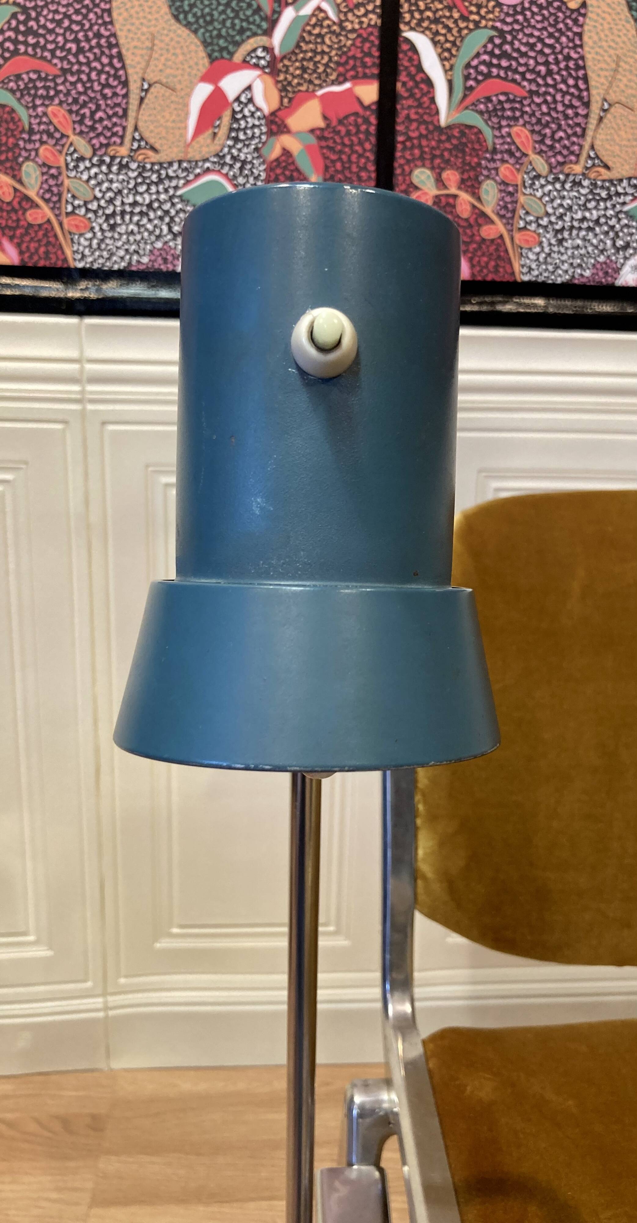 Grande lampe industrielle modulable 1950.