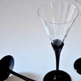 4 Hadeland glasses of 1980