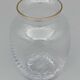 Vase nineteenth glass or crystal high gold beautiful workmanship
