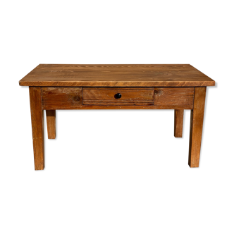 Vintage wooden farm coffee table