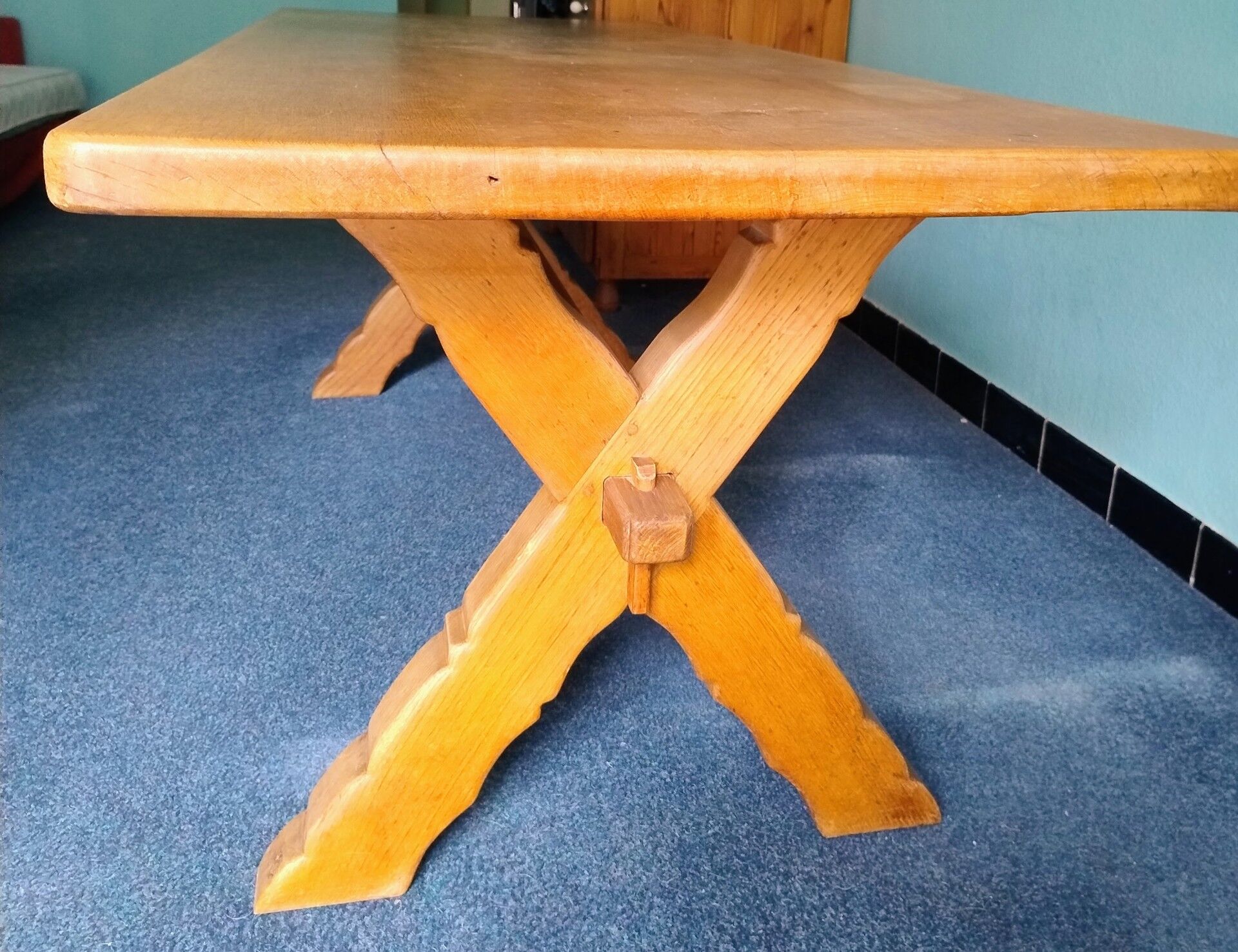 Solid oak table