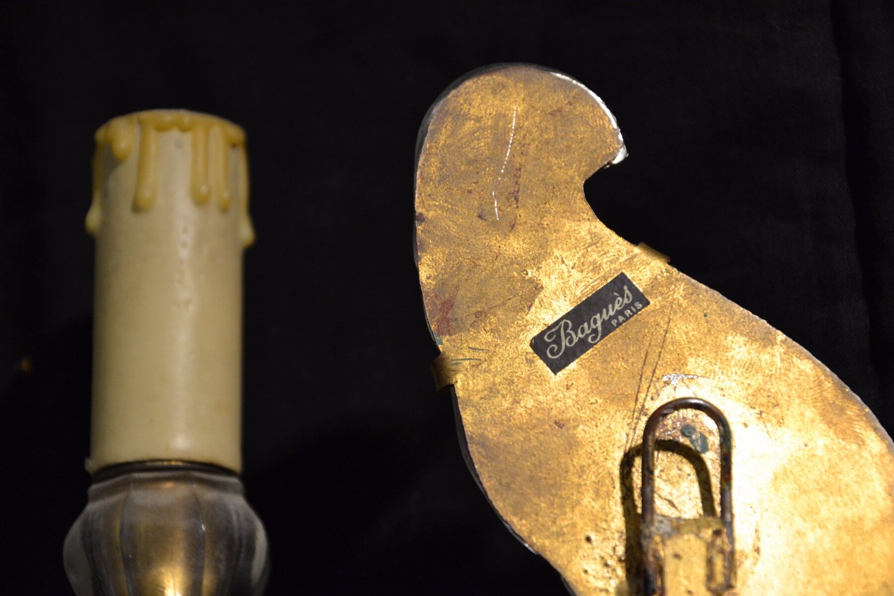 Pair of wall rings Paris Crystal