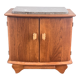 Low cabinet 2 doors with marble