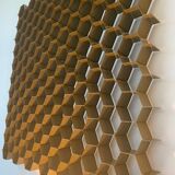 Wall panel year 1960 / 1970 with honeycomb