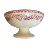 Vintage footed fruit bowl