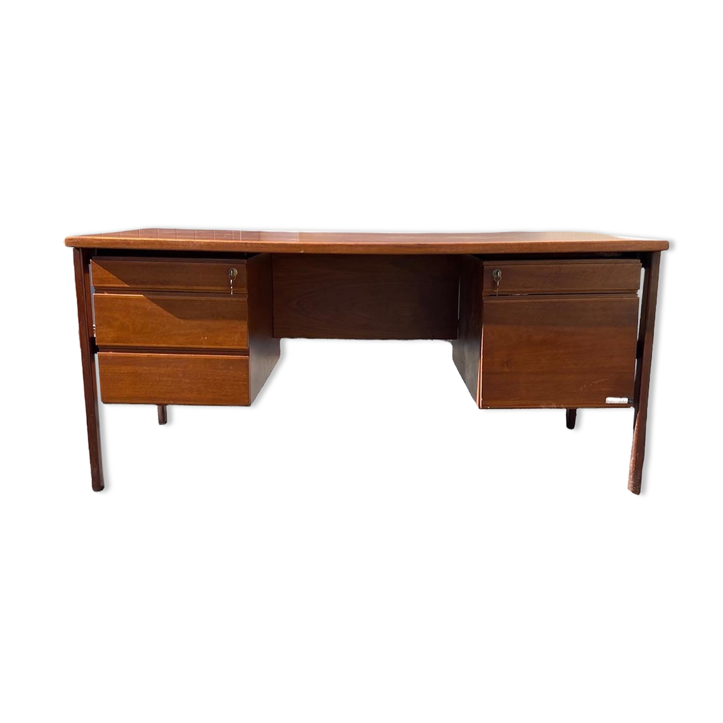 Scandinavian teak desk