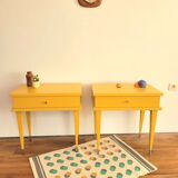 Pair of vintage bedside tables