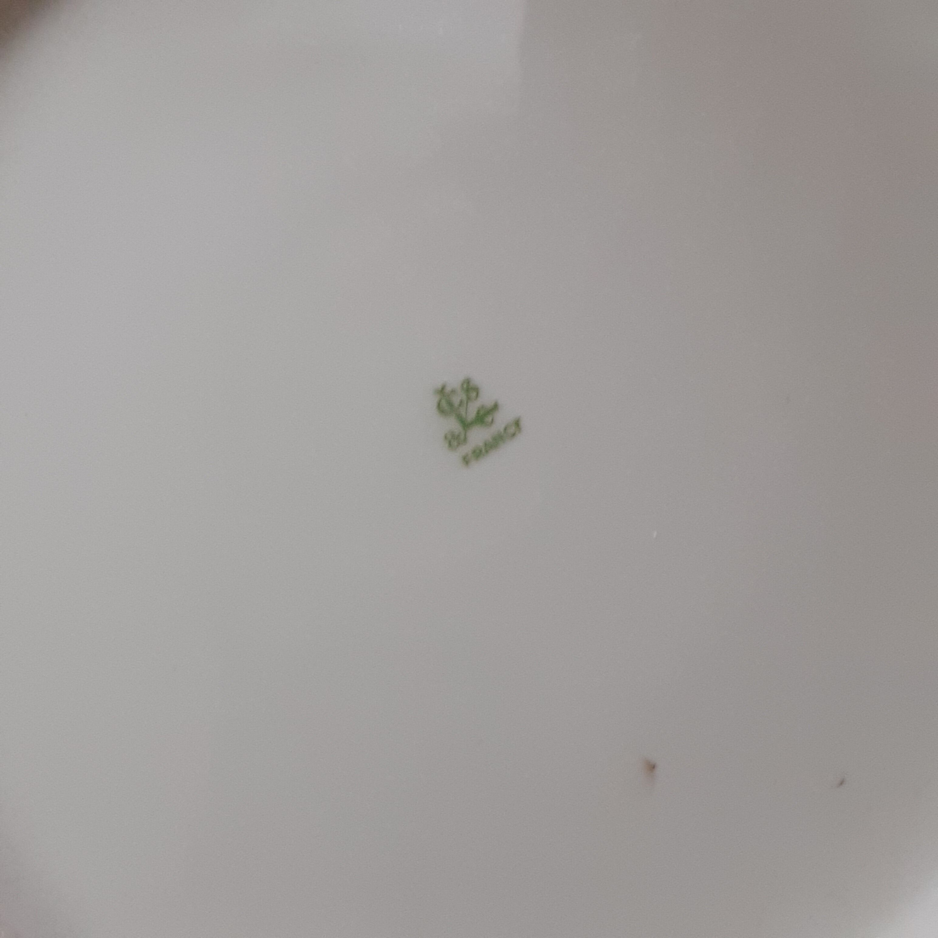 Set of 7 flat plates Limoges B and C.