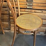 Chaises Thonet en cannage