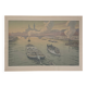 Lithograph by Henri Rivière Parisian Landscapes - The Trocadéro