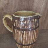 Antique terracotta pitcher