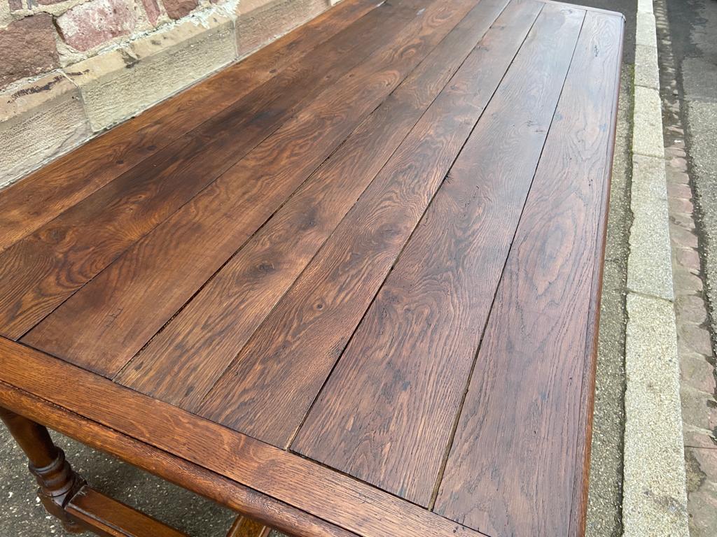 1900 oak farmhouse table