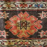 Collectible Antique Persian Shahsavan Moghan Area Rug- 44x94cm