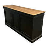 Old buffet bar with industrial makeover