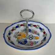 Quimper Henriot earthenware display or mute servant