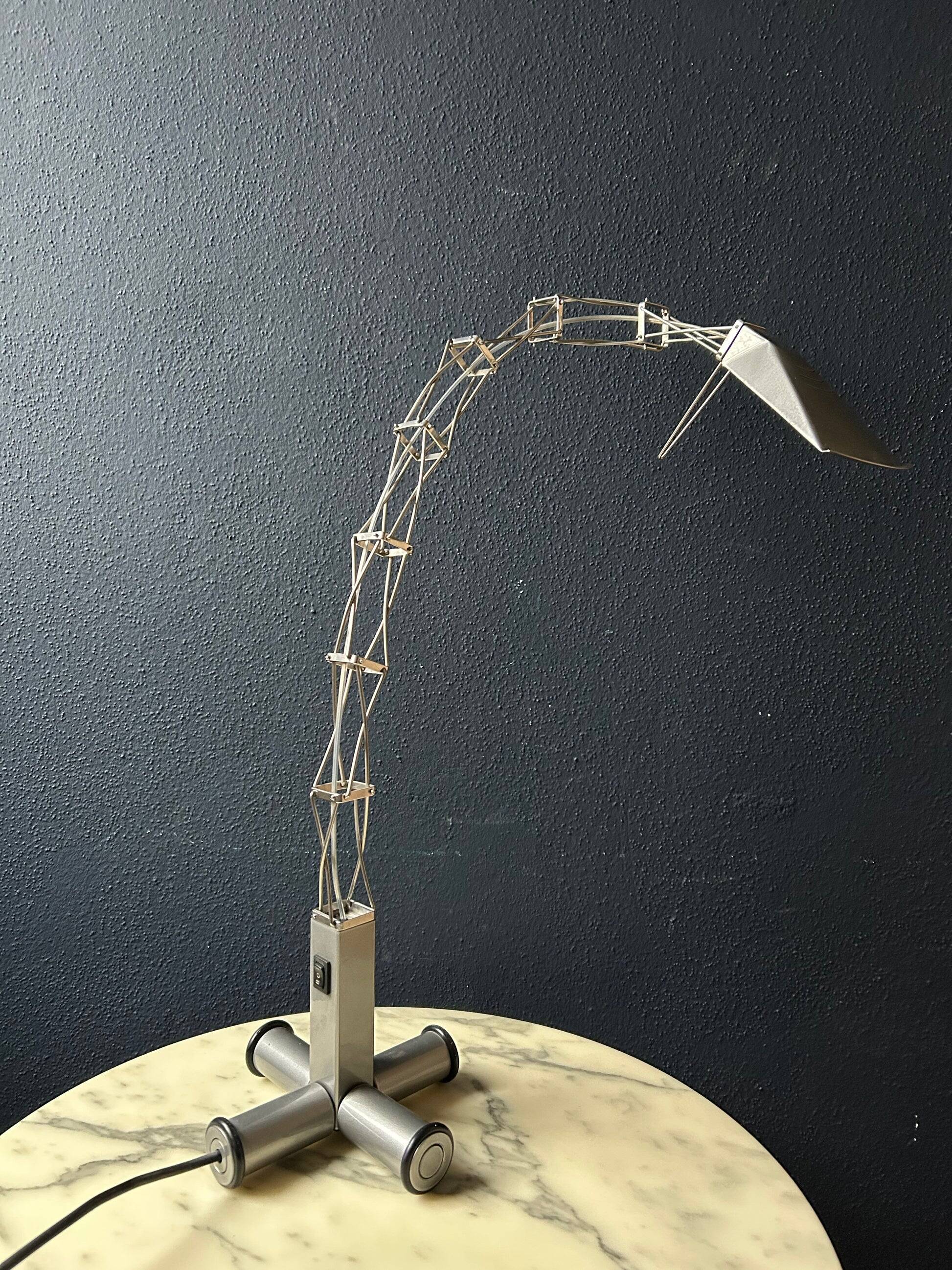 Halogen desk lamp "Multix" by Yaacov Kaufman for Lumina, Italy, 1980s
