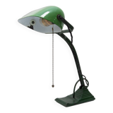 Art Deco bankers lamp, 1930s, Bohemia