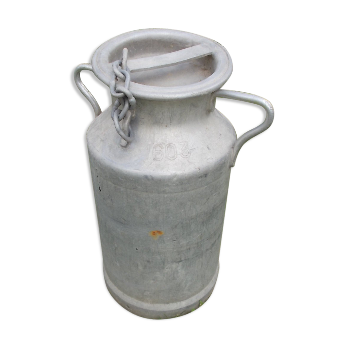 Zinc milk canister