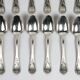 Christofle — 12 “Marly” silver-plated teaspoons, in their case