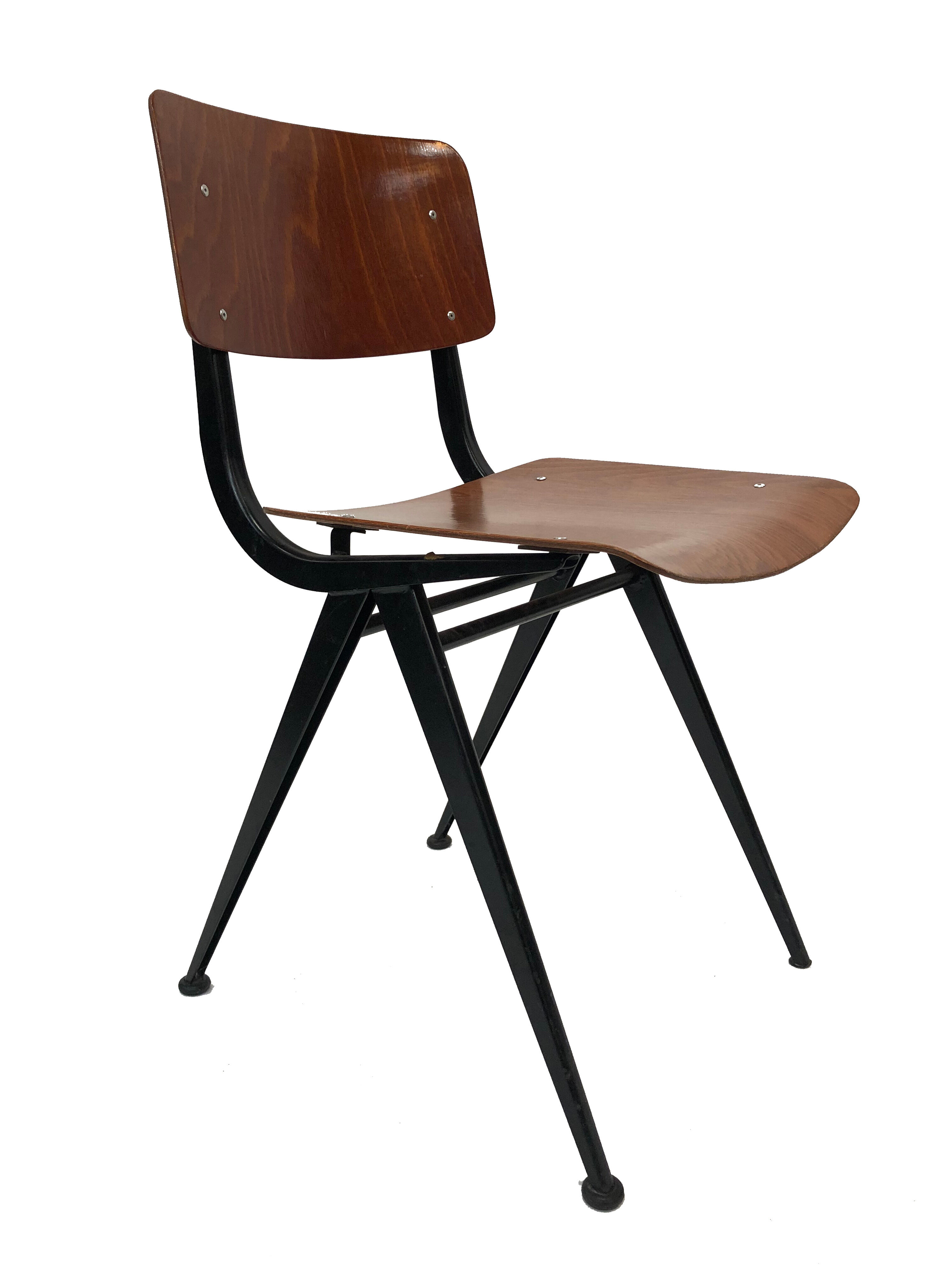 Eromes Marko vintage compass school chair