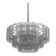 Vintage Italian chandelier attributed to Vistosi, Italy 1960s.