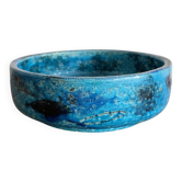 Fish pottery bowl by Aldo Londi for Bitossi, Italy, 1960s.