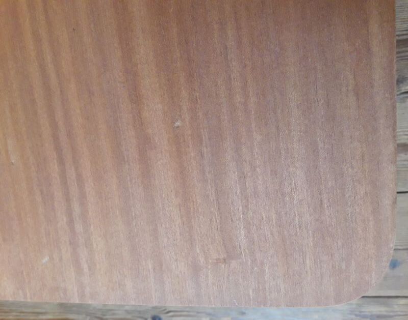 Table served legs compass with wheels 1950s